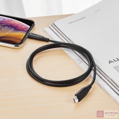ESR  5v/3A/1m/fekete USB C lightning PD kábel