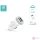 Devia ST330810 Devia Smart dual port USB 3.1a/2xUSB kimenettel fehér autós töltő