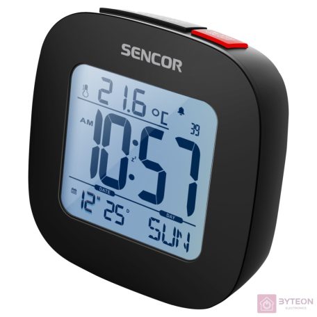 Sencor SDC 1200 B fekete ébresztőóra