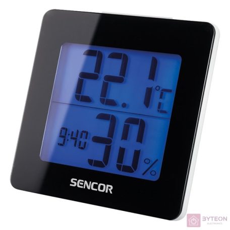 Sencor  SWS 1500 B fekete időjárás állomás