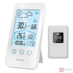 Sencor SWS 3000 W fehér időjárás állomás