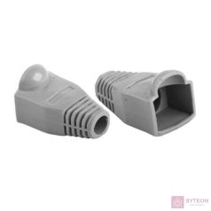Törésgátló Cat.5E UTP/FTP dugóhoz szürke 100 db/csomag