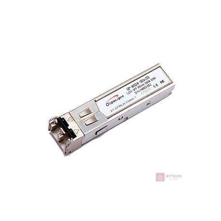 Gigalight SFP modul, 1.25G, 850nm, 550M távolság, 0~70 hőm. tart., DDM funkció