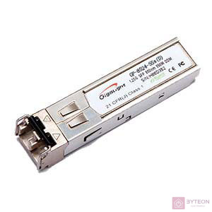 Gigalight SFP modul, 1.25G, 850nm, 550M távolság, 0~70 hőm. tart., DDM funkció