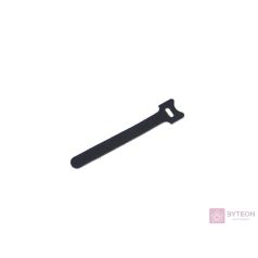 Handy 200x12mm 10db tépőzáras fekete vezetékkötegelő