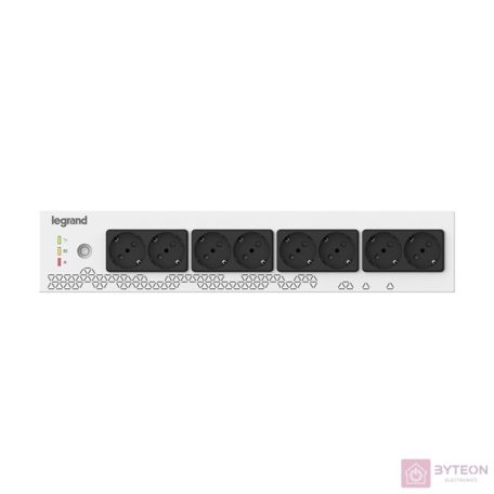 Legrand KEOR uPDU 800VA 19" 8xSCH szünetmentes elosztósor