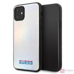 GUESS iPhone 11 Pro Max színváltó ezüst kemény tok