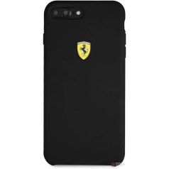 Ferrari iPhone 8 Plus SF szilikon fekete tok
