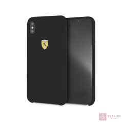 Ferrari iPhone XS MAX SF szilikon fekete tok