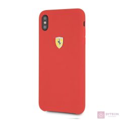 Ferrari iPhone XS MAX SF szilikon piros tok