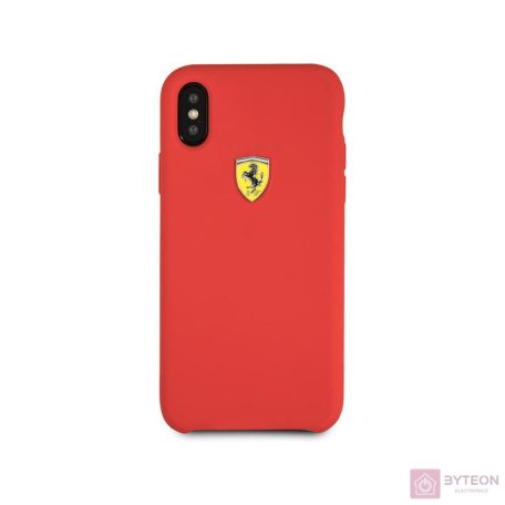 Ferrari iPhone X/XS SF szilikon piros tok