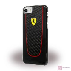 Ferrari SF Pit Stop iPhone 7 valódi karbon fekete tok