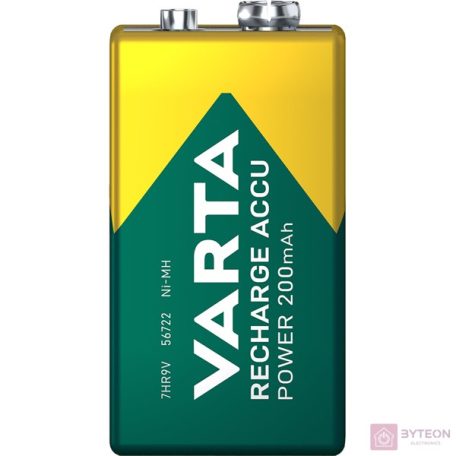 VARTA Power Accu 1x9V 200 mAh R2U