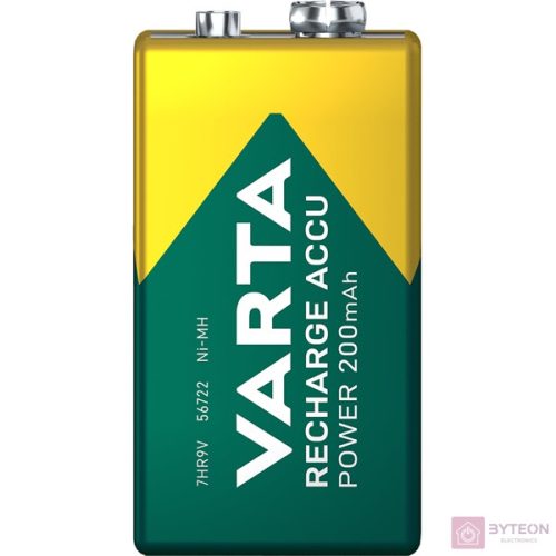 VARTA Power Accu 1x9V 200 mAh R2U