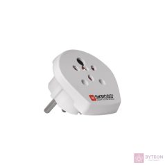   Skross SKR-INDISRDENTOEU Adapter Ind/Isr/Den to EU csatlakozóaljzat