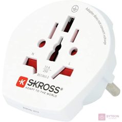 Skross WORLDTOEU 1.500211-E EU adapter csatlakozóaljzat