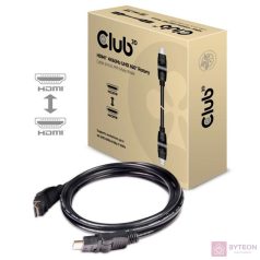 CLUB3D HDMI 2.0 - HDMI 2.0 UHD 2m 360° forgó kábel