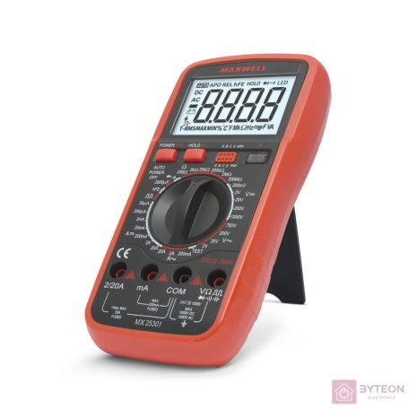 Maxwell 25301 digitális multiméter TTL logikai méréssel
