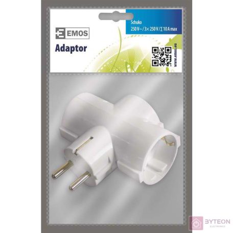 Emos P00242 T-elágazó aljzat