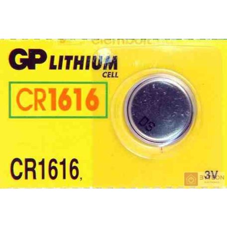 GP CR1616 lítium gombelem 1db/bliszter