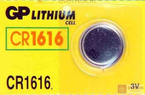 GP CR1616 lítium gombelem 1db/bliszter