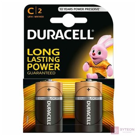 Duracell BSC 2db C elem(baby)