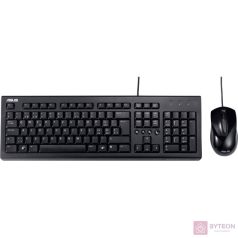 ASUS Vezetékes Billentyűzet + Optikai egér U2000 USB