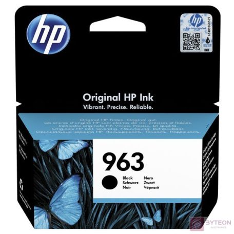 HP Patron 3JA26AE (HP No963) Officejet Pro, fekete, 1000/oldal