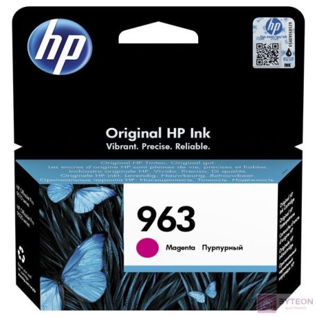 HP Patron 3JA24AE (HP No963) Officejet Pro, bíborvörös, 700/oldal