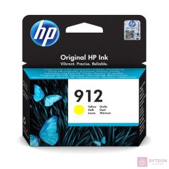 HP Patron 3YL79AE (HP No912) Officejet, sárga, 315/oldal