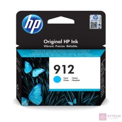 HP Patron 3YL77AE (HP No912) Officejet, ciánkék, 315/oldal