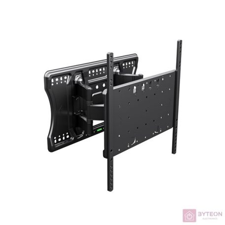 Multibrackets fali rögzítő Super Slim Tilt & Turn HD, dönthető, forgatható 40-85", fekete