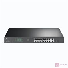   TP-LINK Switch 16x1000Mbps (16xPOE+) + 2xGigabit SFP, Easy Smart, TL-SG1218MPE