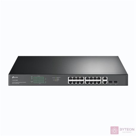TP-LINK Switch 16x1000Mbps (16xPOE+) + 2xGigabit SFP, Easy Smart, TL-SG1218MPE