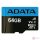 ADATA Memóriakártya MicroSDXC 64GB + Adapter UHS-I CL10 (100/75)