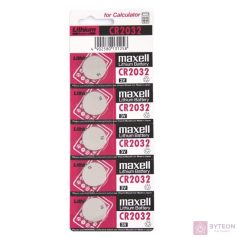 MAXELL Gombelem CR2032 5db-os