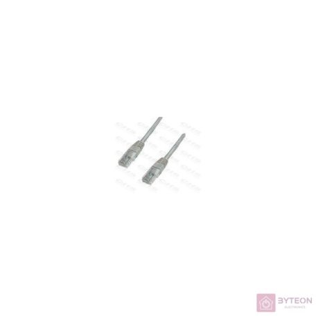 WIRETEK kábel Patch UTP Cat.5E 0.5m Szürke