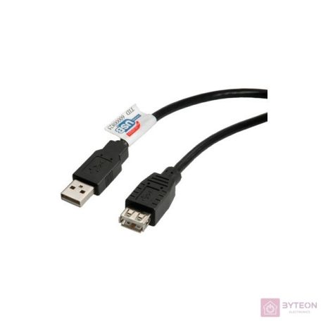 ROLINE kábel USB A-A Hosszabbító 2m