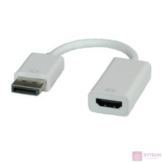   ROLINE átalakító DisplayPort-HDMI Adapter, DP Male - HDMI Female