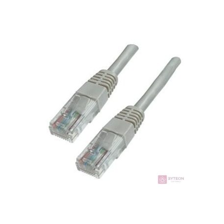 ROLINE Patch kábel VALUE UTP CAT6 lapos kivitel, Fekete 5m