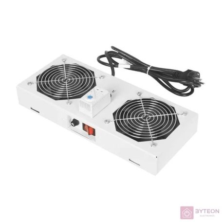 LEGRAND Evoline  tetőventilátor+termosztát készlet 2 ventilátoros fali szekrényhez