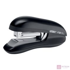   RAPID Tűzőgép, 24/6, 26/6, 30 lap, lapos tűzés, RAPID "F30", fekete