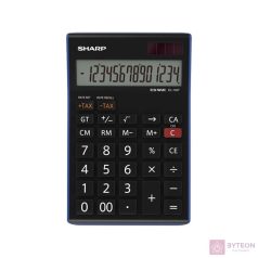   SHARP Számológép, asztali, 14 számjegy, SHARP "EL-145TBL"
