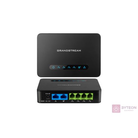 Grandstream HT814 4 FXS+2LAN portos Analóg  telefon adapter HandyTone