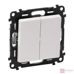 LEGRAND Valena Life kettős váltókapcsoló 10 AX fehér