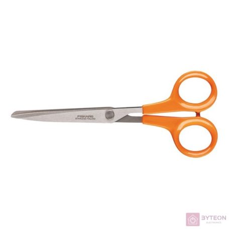 FISKARS Olló, papírvágó, 17 cm,"Classic" narancssárga