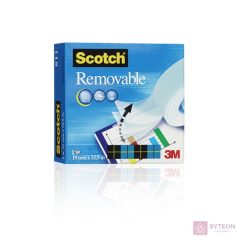   3M SCOTCH Ragasztószalag, 19 mm x 33 m, eltávolítható,"Magic Tape 811"