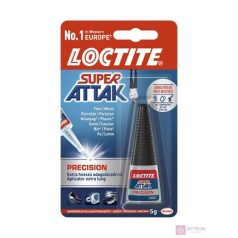   HENKEL Pillanatragasztó, 5 g,"Loctite Super Attak Precision"