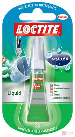 HENKEL Pillanatragasztó, 3 g,"Loctite Super Bond"