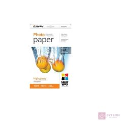   COLORWAY Fotópapír, magasfényű (high glossy), 230 g/m2, 10x15, 100 lap